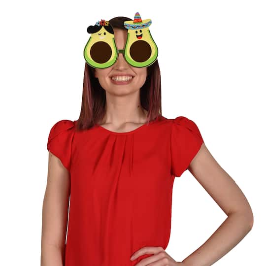 Beistle Adult Avocado Glasses Set, 2ct.